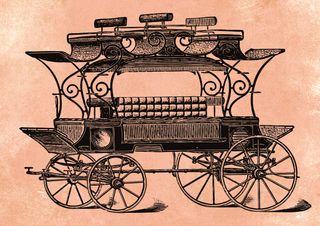 Carriage capable of carrying lots of passengers.