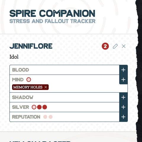 Screenshot of Spire Companion app