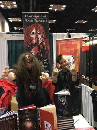 James and Zak at GenCon.