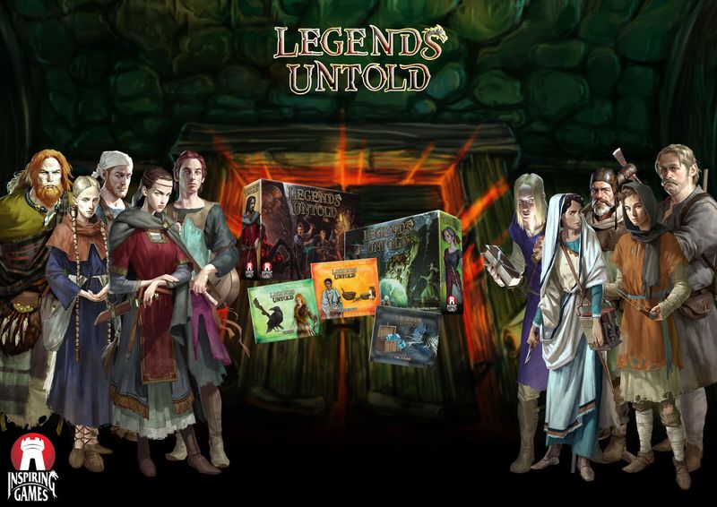 Collage of Legends Untold characters.