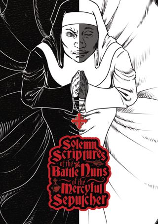 Cover of the Battle Nuns book.